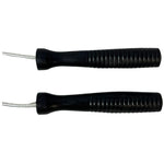 Masters Boxing jump rope with weights 2 x 160g SBS-W edzőfelszerelés, fekete