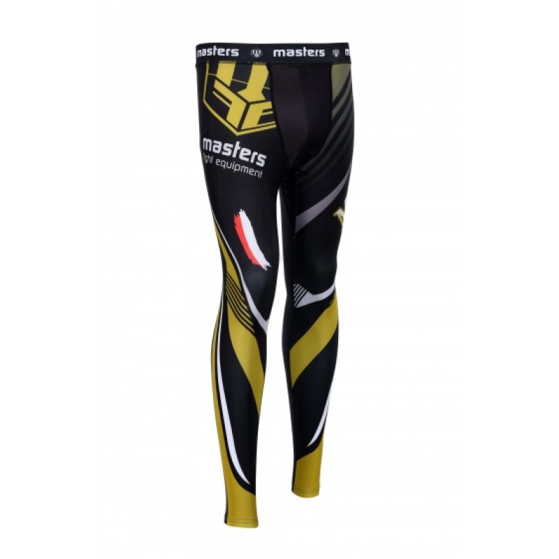 Masters Dl-MMA Training Leggings férfi nadrág, fekete