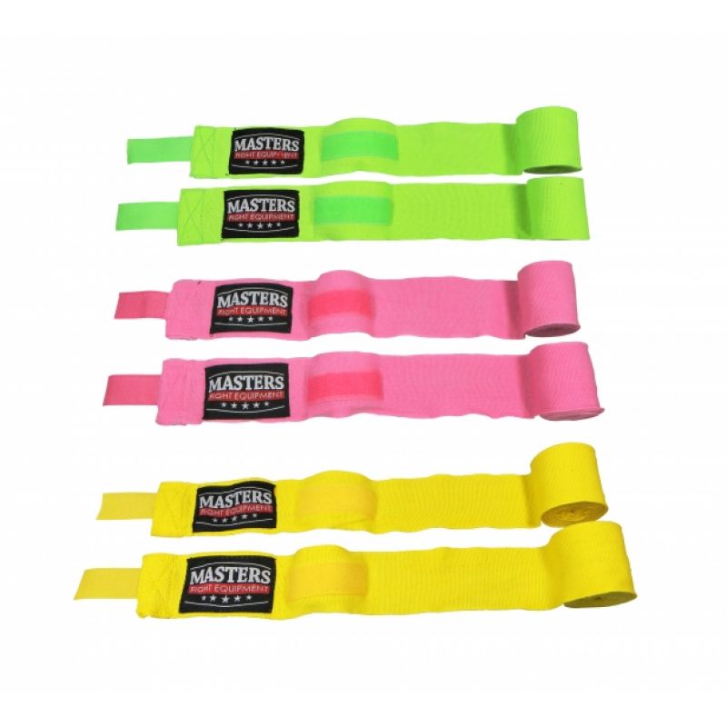 Masters Elastic boxing bands BBE-2.5 13035-042.5 védőfelszerelés, színes