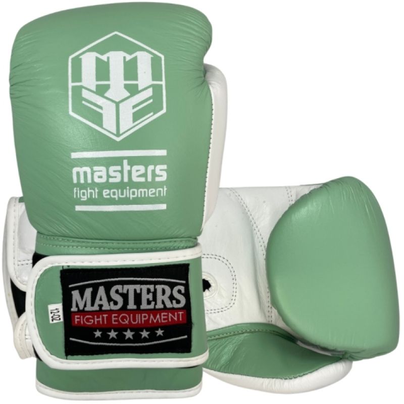 MASTERS FIGHT EQUIPMENT MASTERS RBT-PASTEL green zöld kesztyű 01005-1010 boxkesztyű