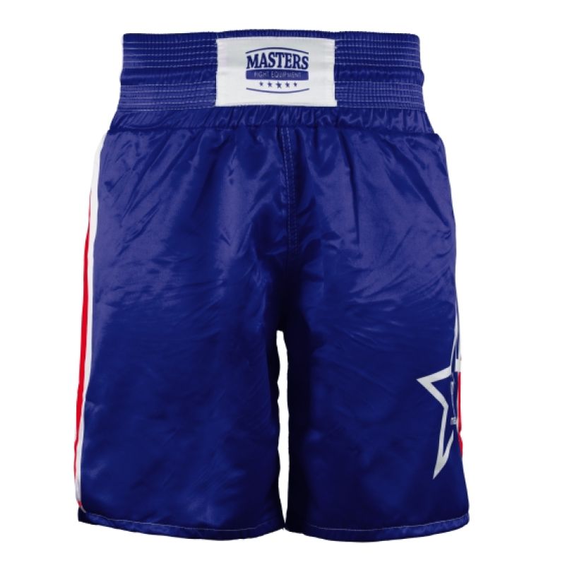 MASTERS FIGHT EQUIPMENT MASTERS SUPERSTAR boxing piros rövidnadrág 04006-S02-M