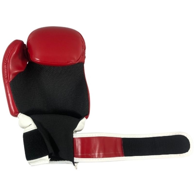 MASTERS FIGHT EQUIPMENT ROSM-FIGHT Open Gloves (WAKO APPROVED) piros kesztyű 01518-02WM