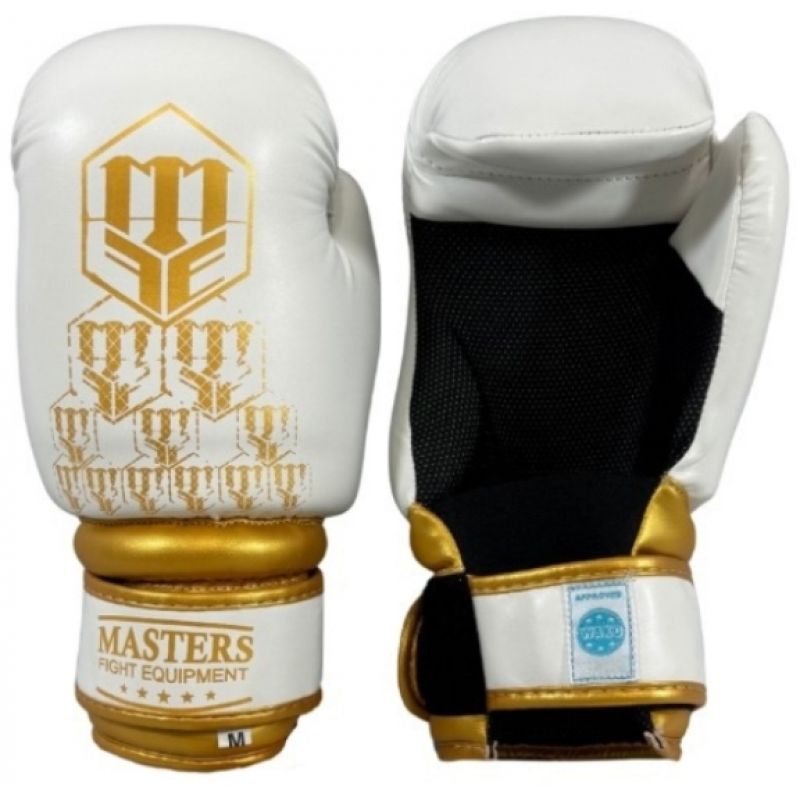 MASTERS FIGHT EQUIPMENT ROSM-FIGHT Open Gloves (WAKO APPROVED) piros kesztyű 01518-02WM