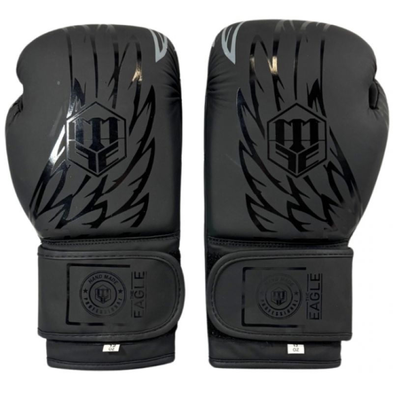 MASTERS FIGHT EQUIPMENT RPU-BLACK-EAGLE fekete kesztyű 01223-12 boxkesztyű