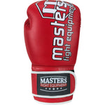 MASTERS FIGHT EQUIPMENT RPU-SMART red piros kesztyű 01302-10 boxkesztyű