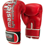 MASTERS FIGHT EQUIPMENT RPU-SMART red piros kesztyű 01302-10 boxkesztyű