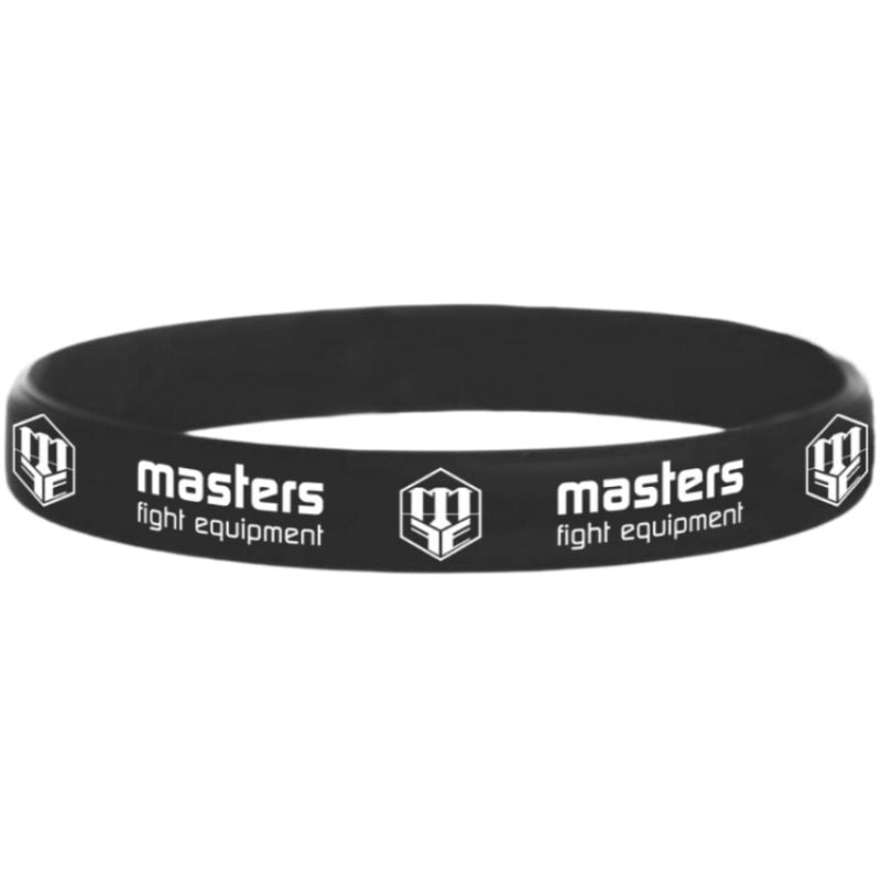 Masters FIGHT EQUIPMENT silicone headband karszalag, fekete