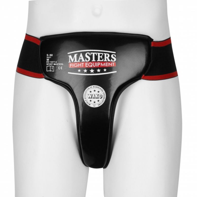 MASTERS FIGHT EQUIPMENT Women's suspensorium S-50W (WAKO APPROVED) fekete védőfelszerelés 08133-50W-M
