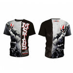 Masters Fightwear Collection "Warrior" Training férfi póló, fekete