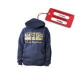 Masters Hoodie M BS-MFE férfi kapucnis pulóver, granatowa ze złotym nadrukiem+m