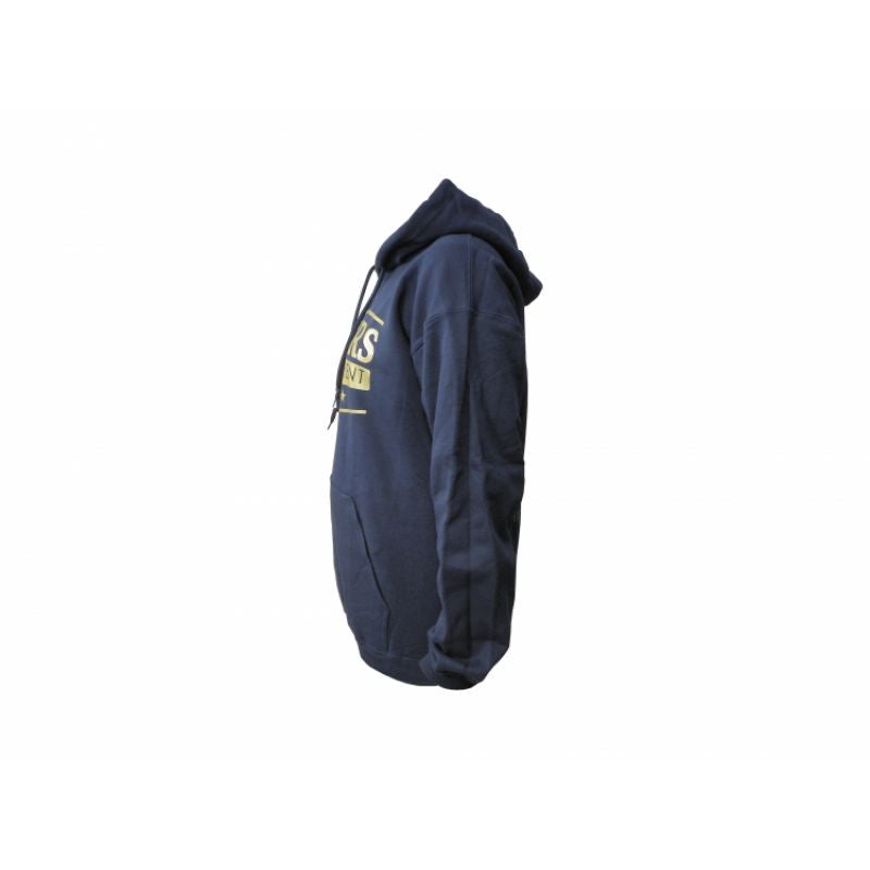 Masters Hoodie M BS-MFE férfi kapucnis pulóver, granatowa ze złotym nadrukiem+m
