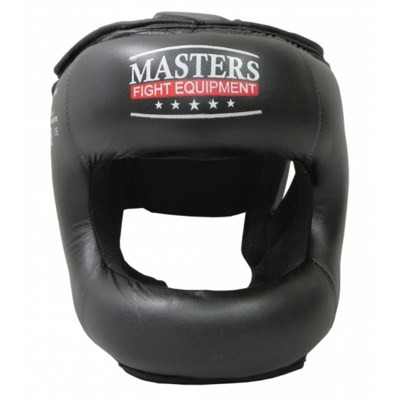 Masters KSS-5A boxing sparring helmet védőfelszerelés, fekete
