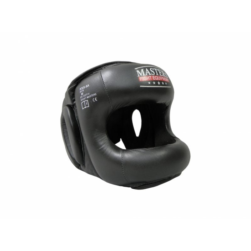 Masters KSS-5A boxing sparring helmet védőfelszerelés, fekete