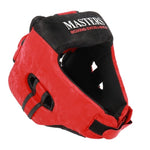 Masters KT-EXCELLENCE Boxing Helmet Black and védőfelszerelés, piros