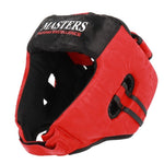 Masters KT-EXCELLENCE Boxing Helmet Black and védőfelszerelés, piros
