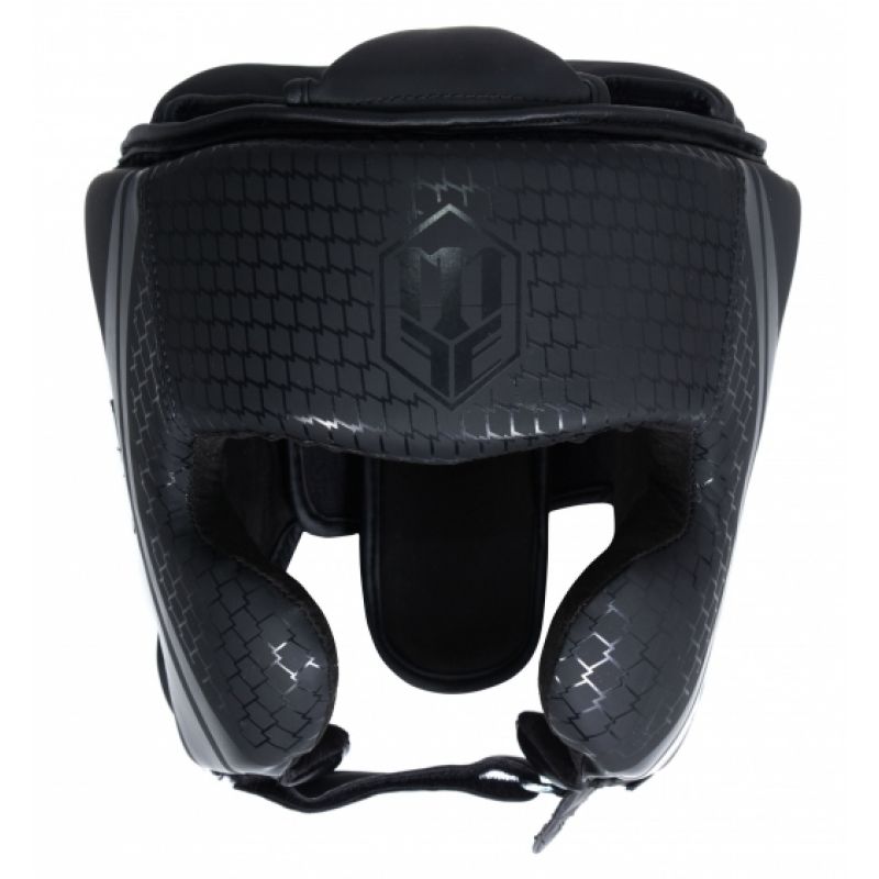 Masters Ktop Boxing Helmet-Matt-Black védőfelszerelés, fekete