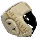 Masters KTOP-PU-MATT boxing helmet védőfelszerelés, bézs
