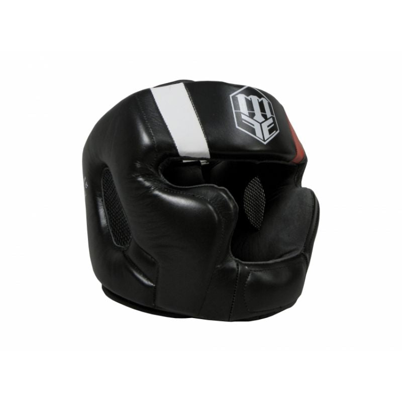 Masters Leather boxing sparring helmet KSS-MFE-PL védőfelszerelés, fekete