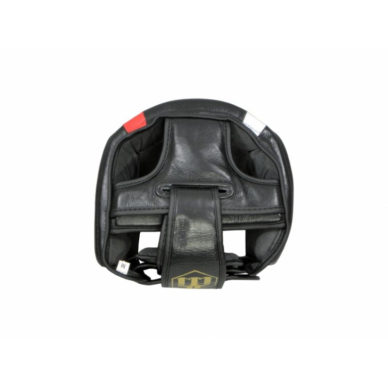 Masters Leather boxing sparring helmet KSS-MFE-PL védőfelszerelés, fekete