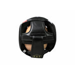 Masters Leather boxing sparring helmet KSS-MFE-PL védőfelszerelés, fekete