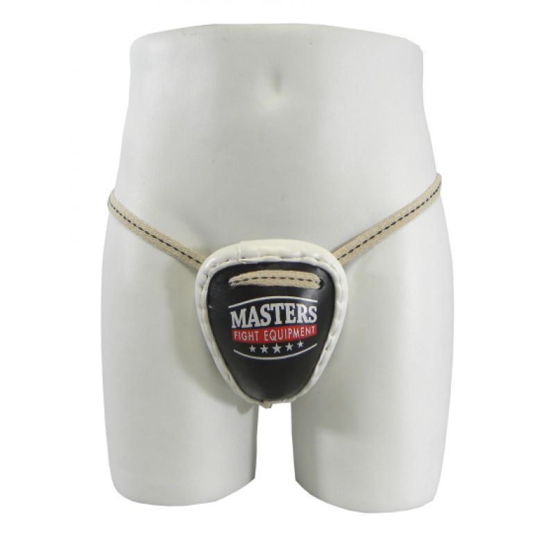 Masters Men's metal jockstrap - S-4 THAI védőfelszerelés, fekete