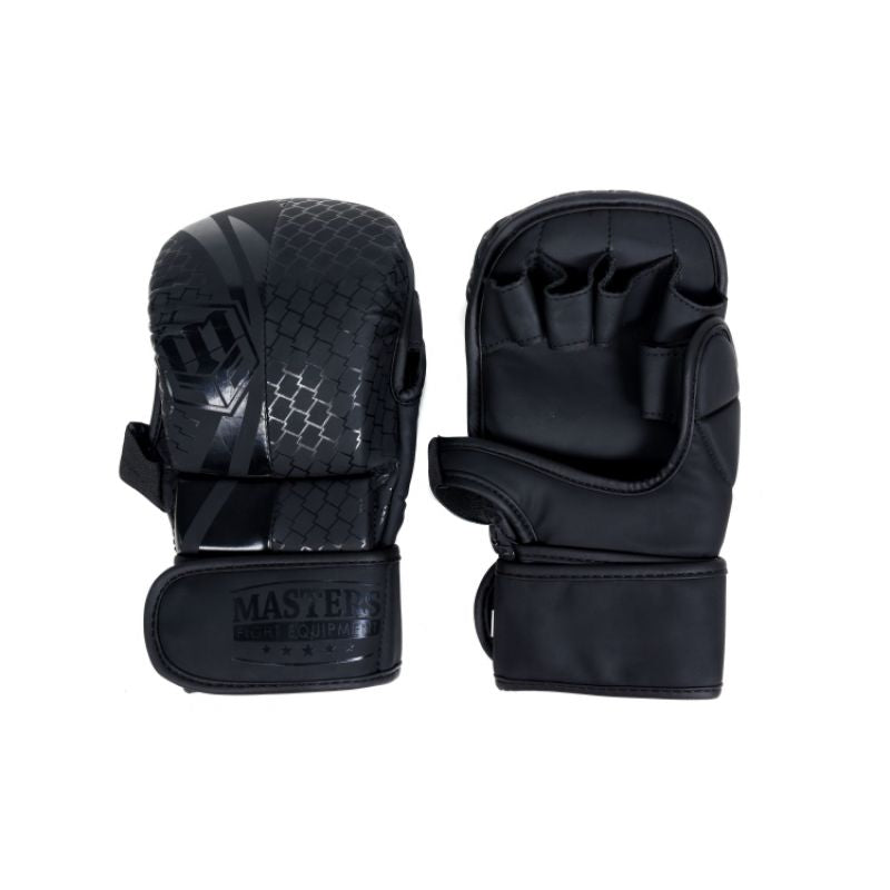 Masters MMA Gfs-Matt-Black gloves kesztyű, fekete