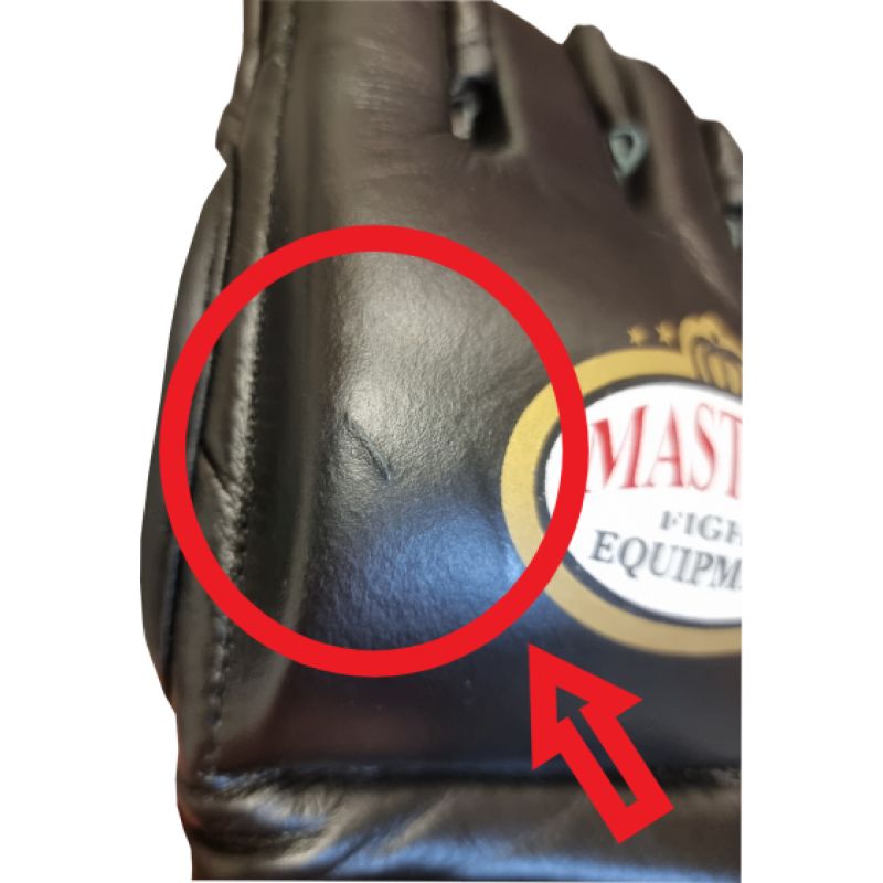 Masters MMA gloves GF-3 r kesztyű, fekete