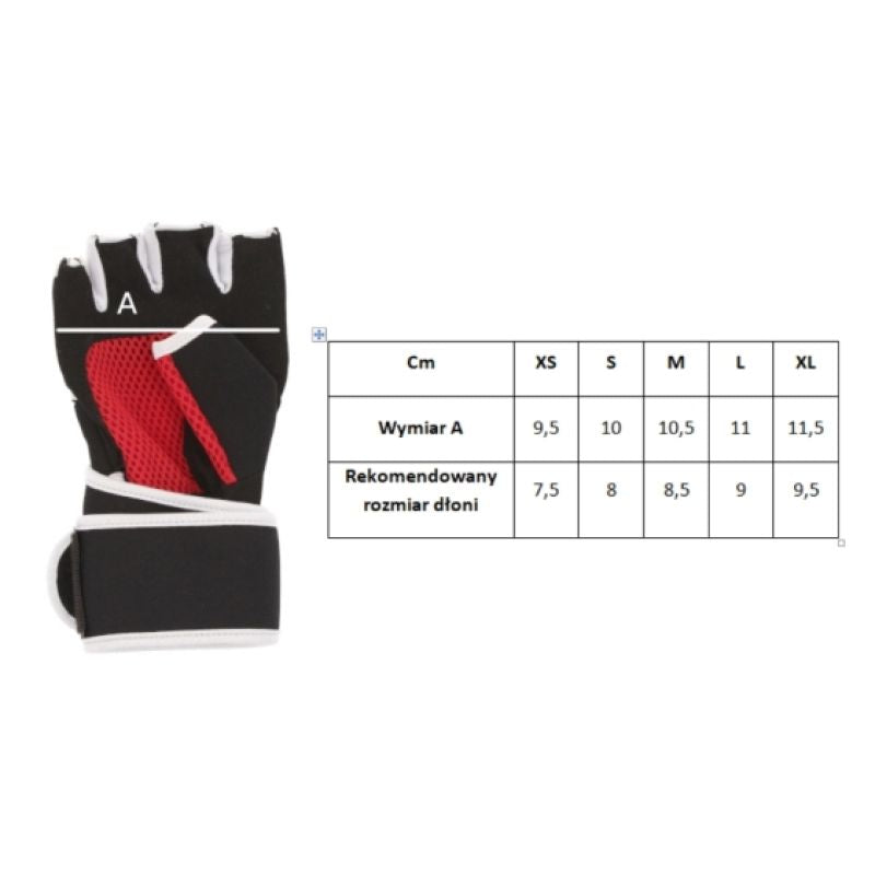 Masters Neoprene gloves with gel RBB-N-MFE kesztyű, fekete