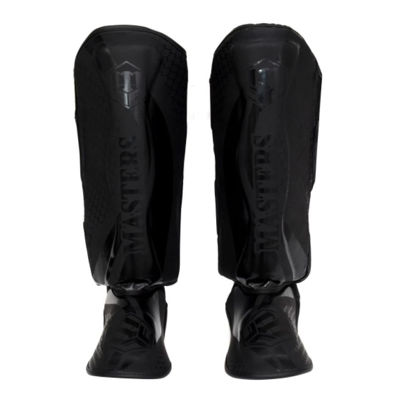Masters NS-MATT-BLACK shin guards védőfelszerelés, fekete