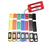Masters (P) martial arts belts PROMOTION!!! leggings, piros