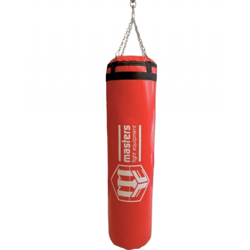 Masters Plawil punching bag 150 x 40 cm filled with WWP-MASTERS edzőfelszerelés, piros