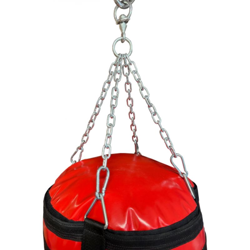 Masters Plawil punching bag 150 x 40 cm filled with WWP-MASTERS edzőfelszerelés, piros