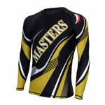 Masters Rashguard Rsg-MMA T-shirt férfi póló, fekete