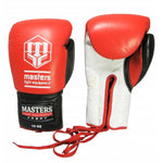 Masters RBT-600 boxkesztyű, czerwono-biało-czarny+8 oz