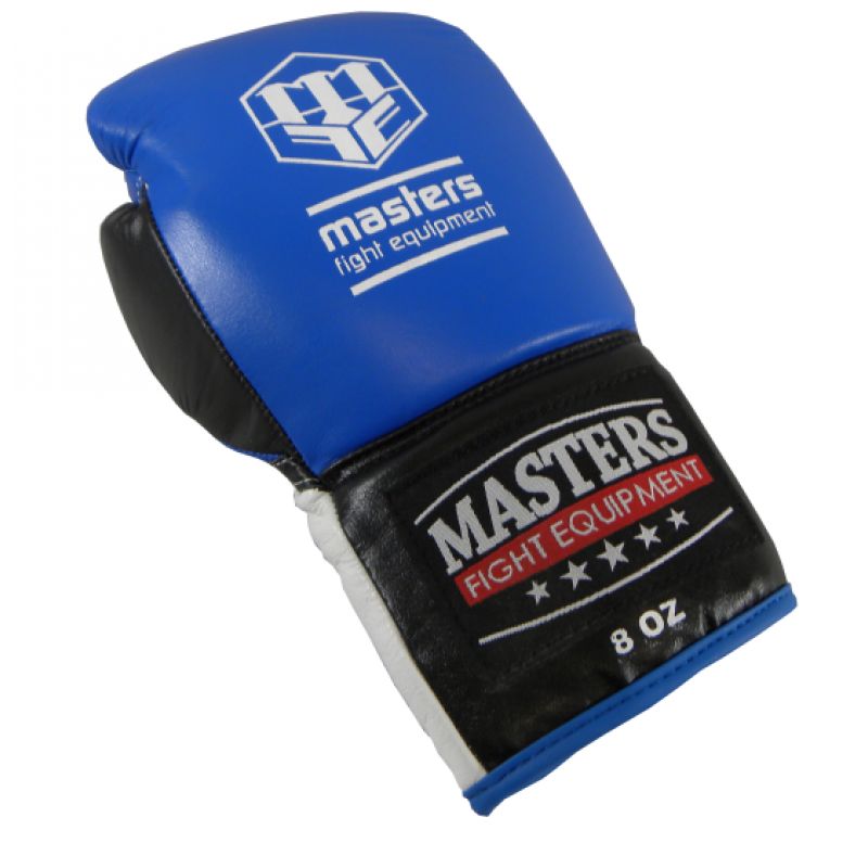 Masters RBT-600 boxkesztyű, czerwono-biało-czarny+8 oz