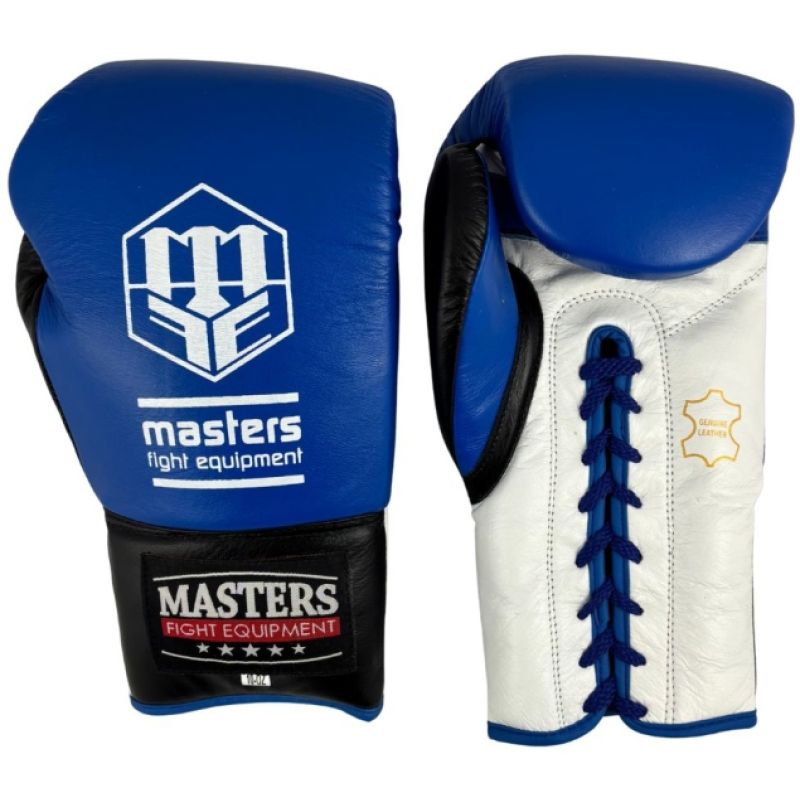 Masters RBT-600 boxkesztyű, czerwono-biało-czarny+8 oz