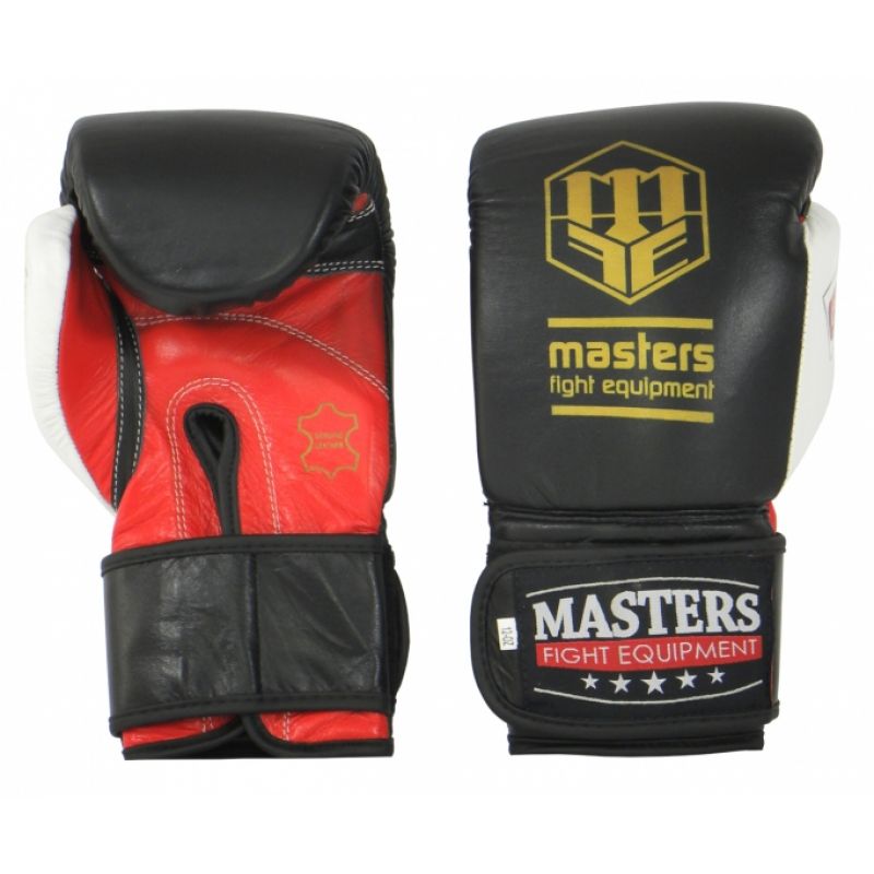 Masters - RBT-GEL boxkesztyű, fekete