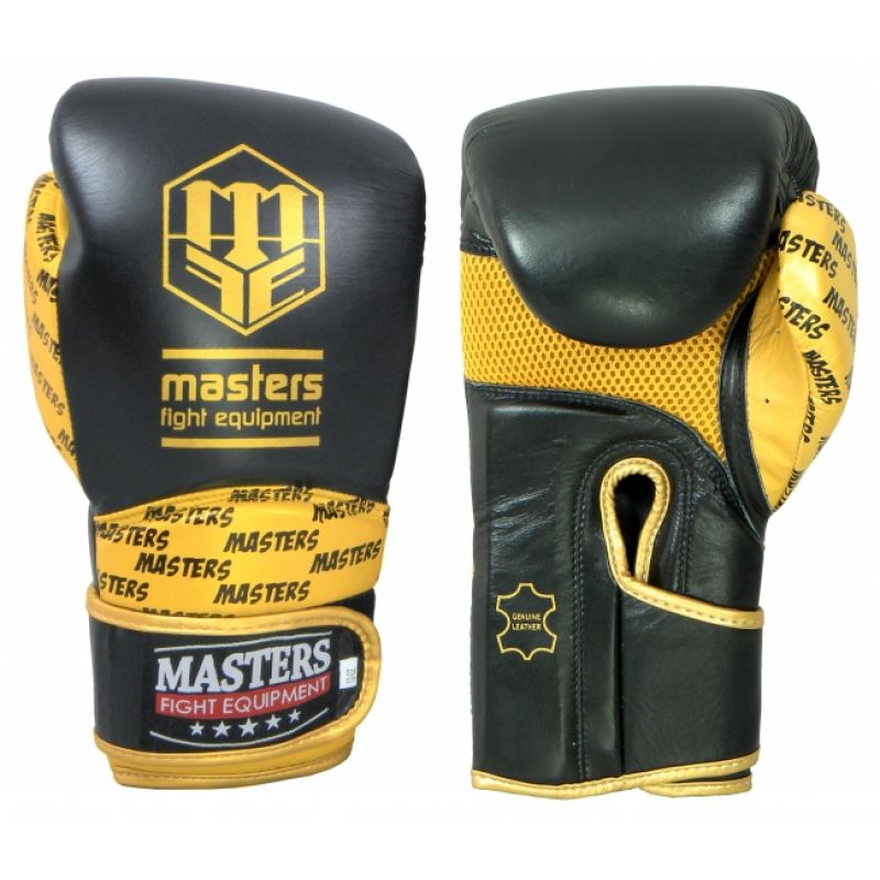 Masters Rbt-Professional boxkesztyű, fekete