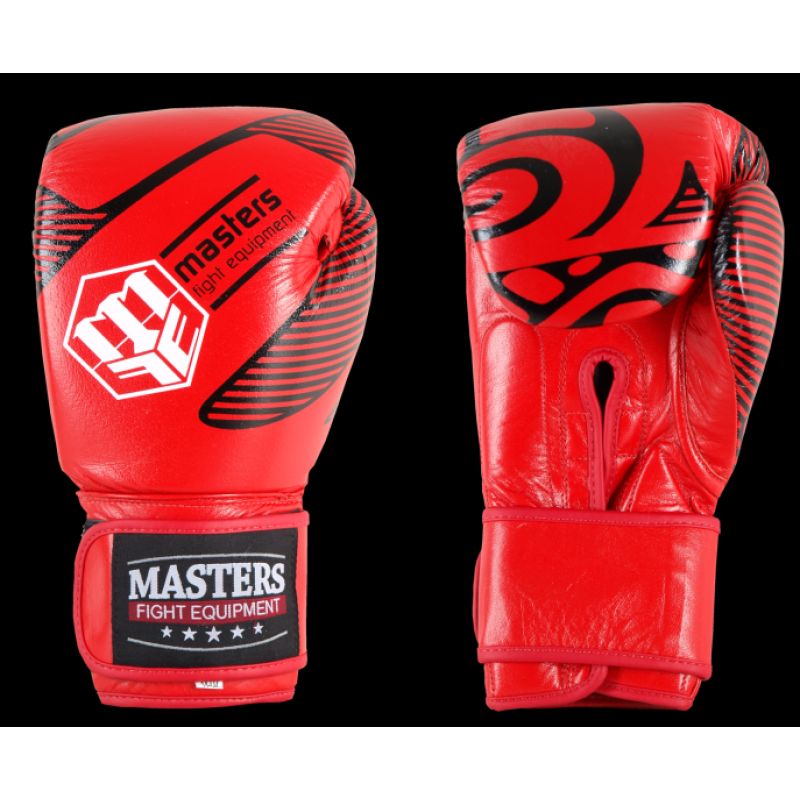 Masters RBT-RED Leather 12 oz boxkesztyű, piros