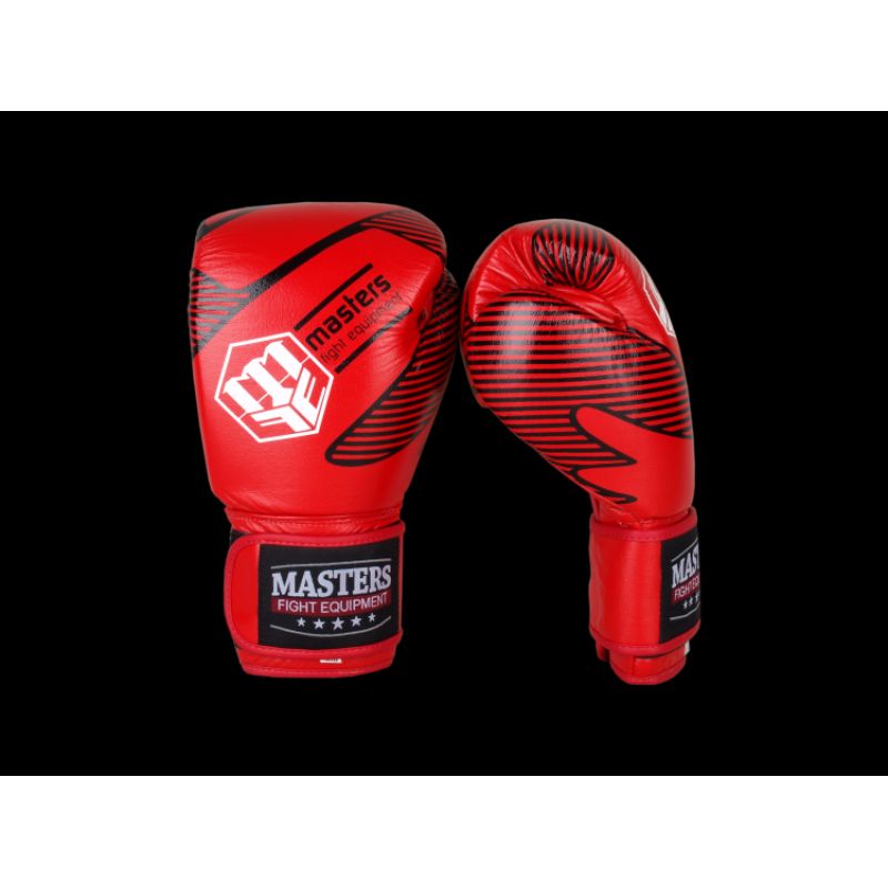 Masters RBT-RED Leather 12 oz boxkesztyű, piros