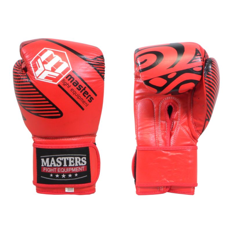 Masters RBT-RED Leather 12 oz boxkesztyű, piros