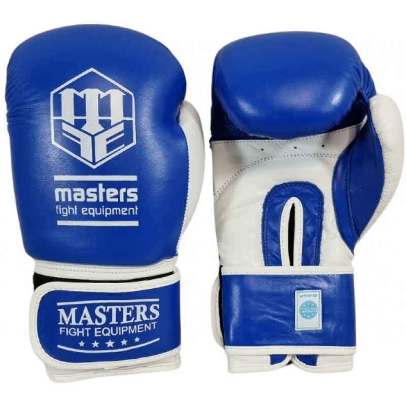 Masters RBT-TRW Leather boxkesztyű, kék