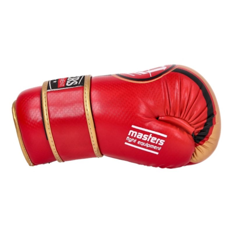 Masters ROSM-MASTERS Open Gloves (WAKO APPROVED) kesztyű, piros