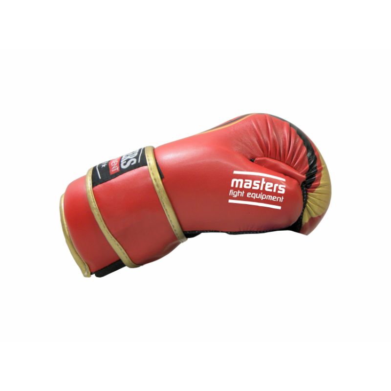 Masters ROSM-MASTERS Open Gloves (WAKO APPROVED) kesztyű, piros