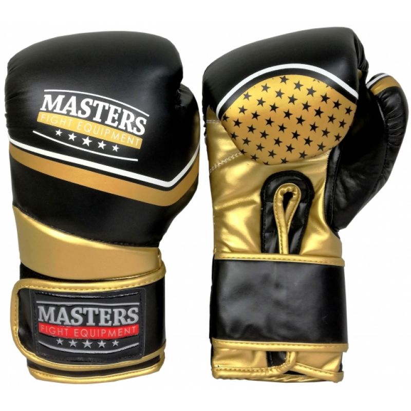 Masters RPU-10 boxkesztyű, fekete