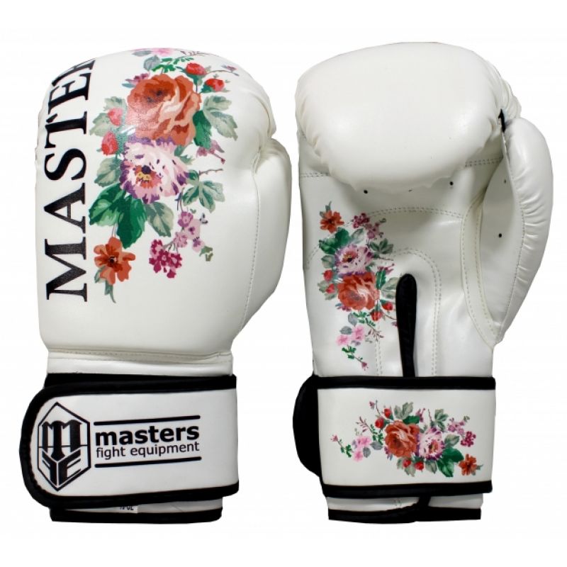 Masters RPU-FLOWER boxkesztyű, fehér