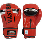 Masters RPU-FT (WAKO APPROVED) boxkesztyű, piros