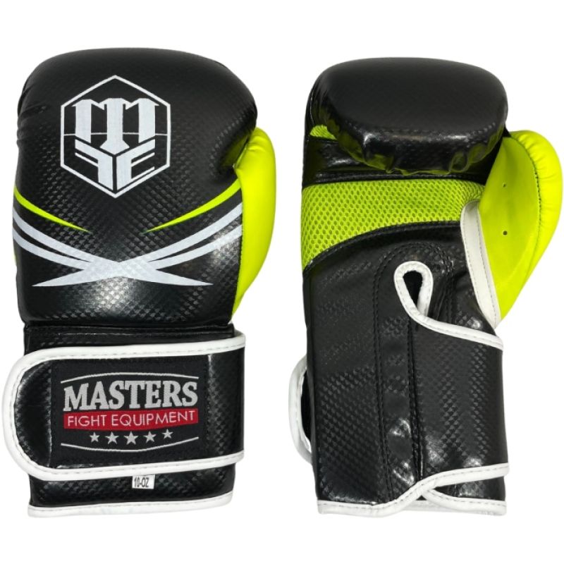 Masters RPU-PRO 10 oz boxkesztyű, czarno - różowy