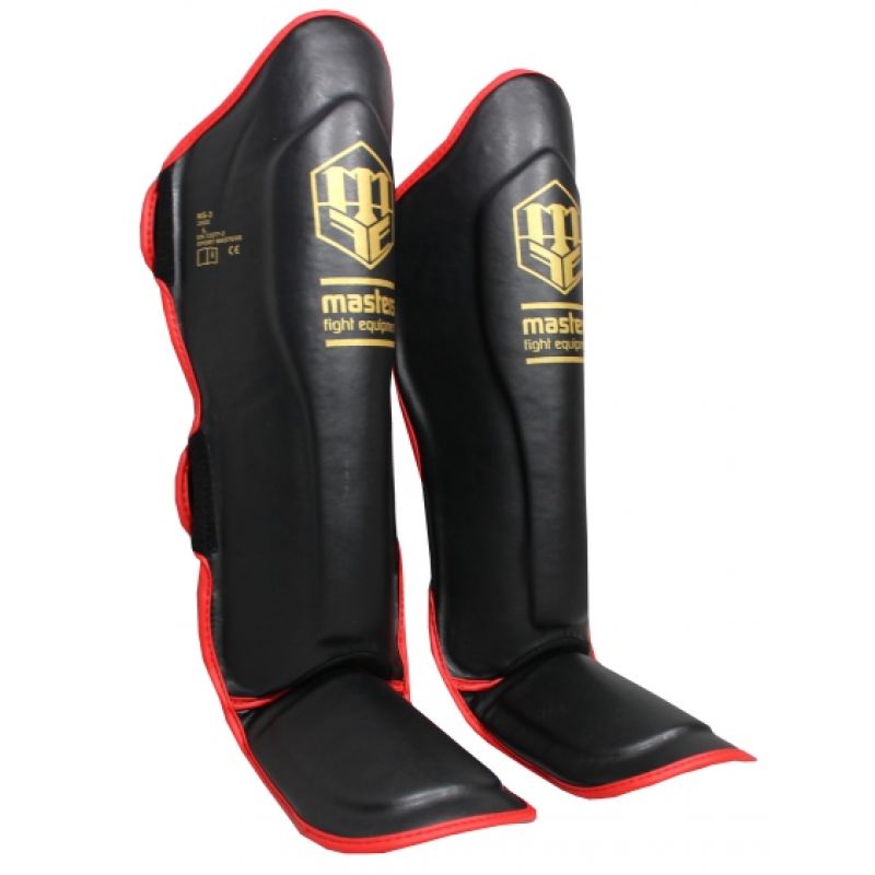 Masters Shin and Foot Protectors - NS-3 védőfelszerelés, fekete