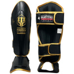Masters Shin and Foot Protectors NS-30 védőfelszerelés, fekete
